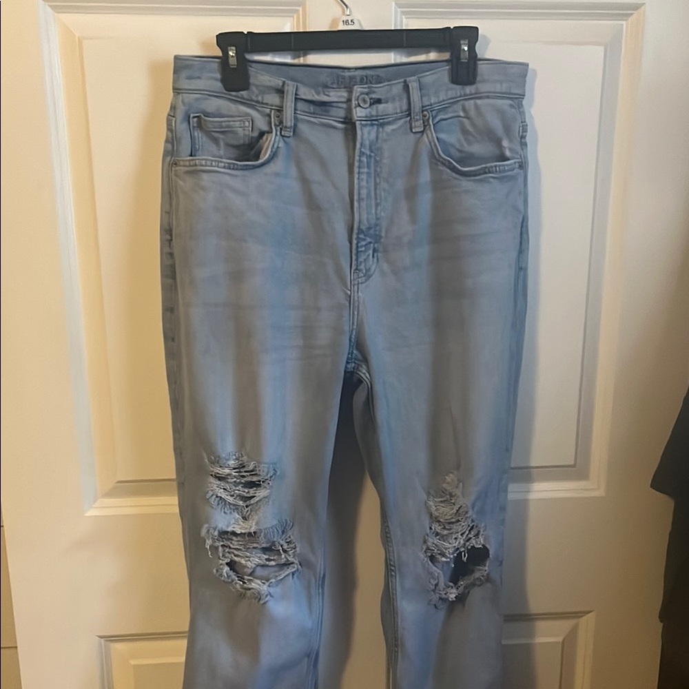 Arizona Jean Company Vintage Distressed Highest Rise Jeans